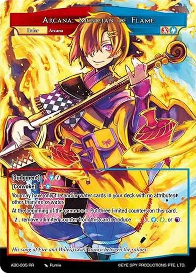 Arcana: Musician of Flame