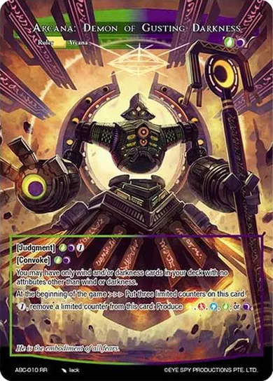 Arcana: Demon of Gusting Darkness