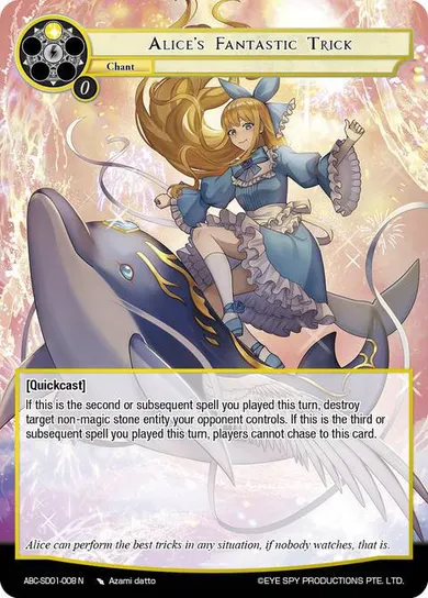 Alice's Fantastic Trick