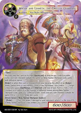 Magna and Lenneth, the Twelfth Olympians