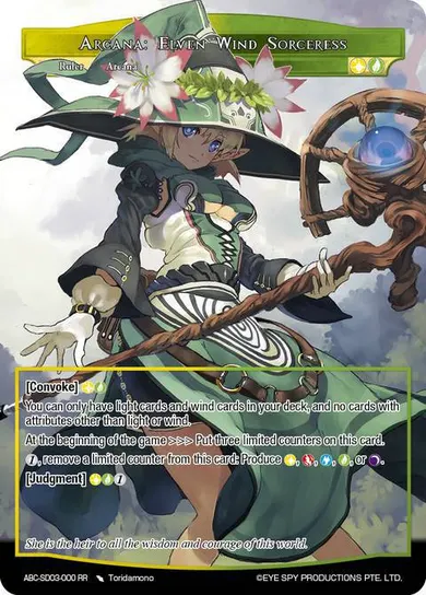 Arcana: Elven Wind Sorceress