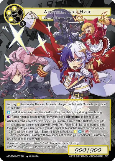 Aristella and Hyde