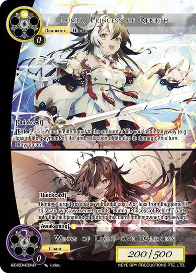 Lumia, Princess of Rebirth