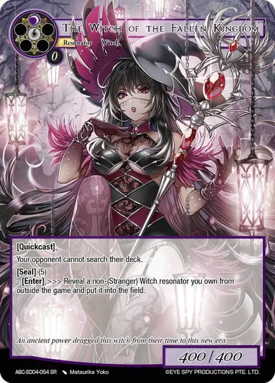 The Witch of the Fallen Kingdom