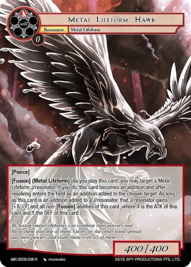 Metal Lifeform: Hawk