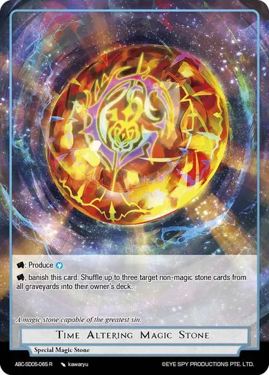 Time Altering Magic Stone