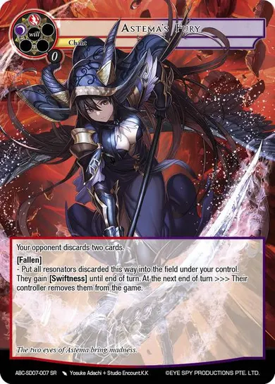 Astema's Fury