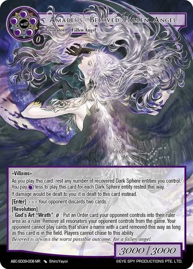 Amadeus, Beloved Fallen Angel