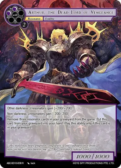 Arthur, the Dead Lord of Vengeance