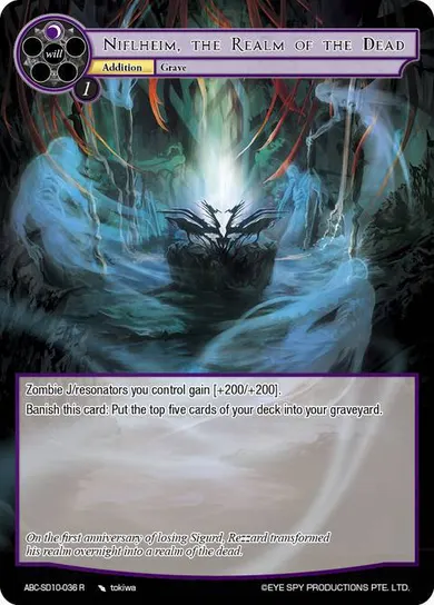 Niflheim, the Realm of the Dead