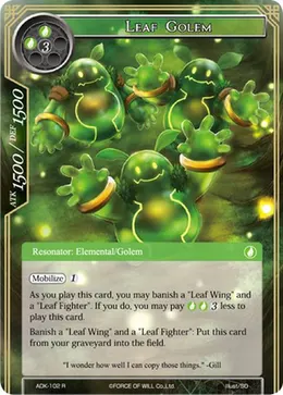 Leaf Golem
