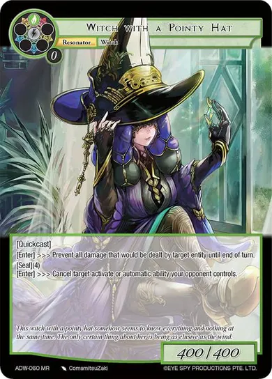 Witch with a Pointy Hat