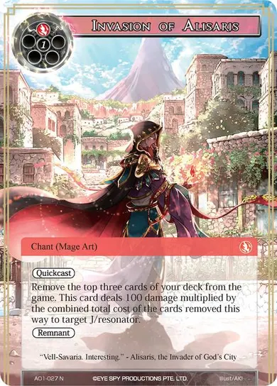 Invasion of Alisaris