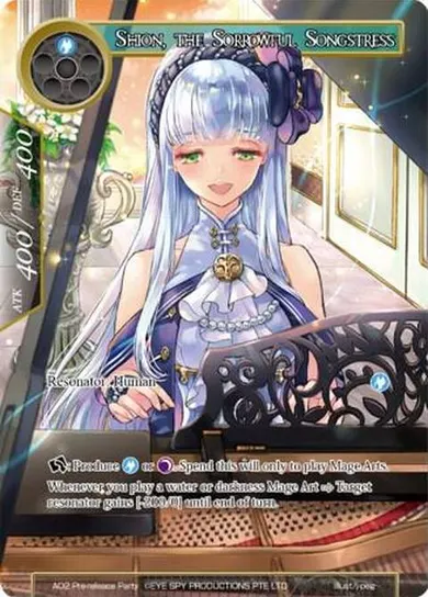 Shion, the Sorrowful Songstress