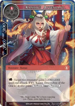 Kanna's Attendant