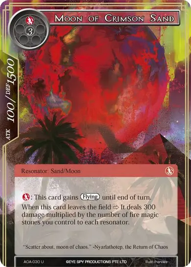 Moon of Crimson Sand