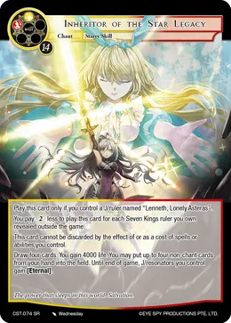Inheritor of the Star Legacy