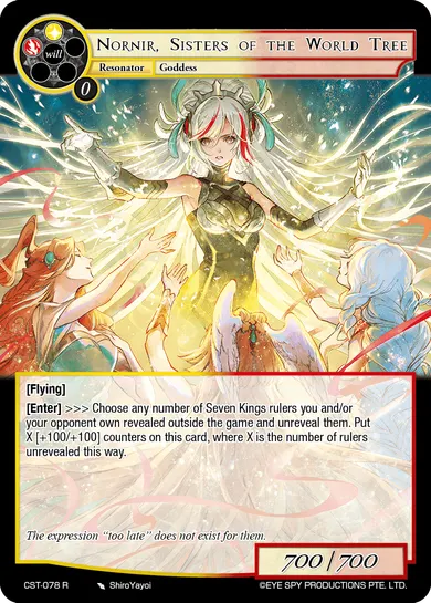 Nornir, Sisters of the World Tree