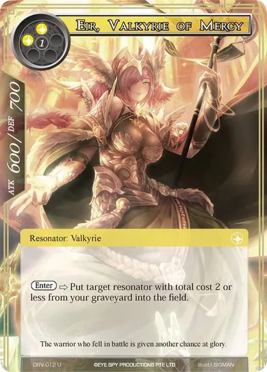 Eir, Valkyrie of Mercy