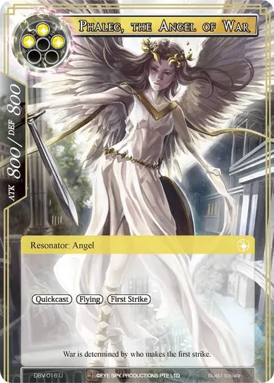 Phaleg, the Angel of War