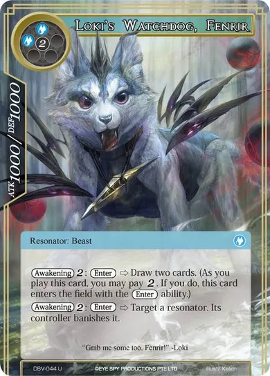 Loki's Watchdog, Fenrir