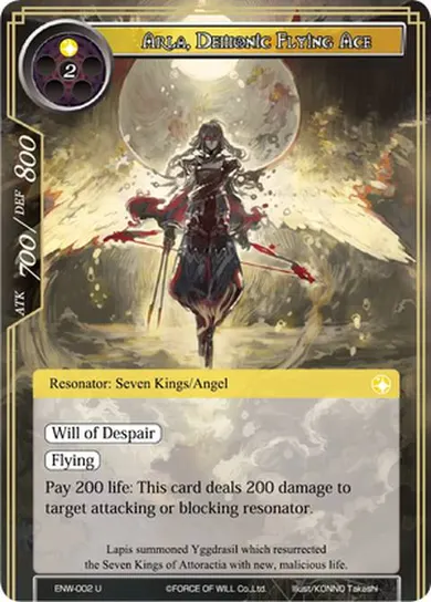 Arla, Demonic Flying Ace