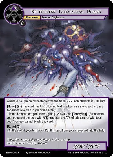 Relentless Tormenting Demon