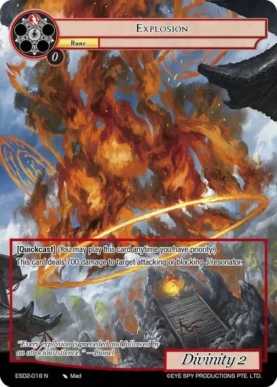 Explosion