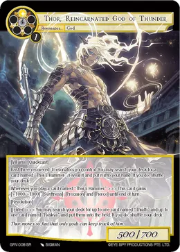 Thor, Reincarnated God of Thunder