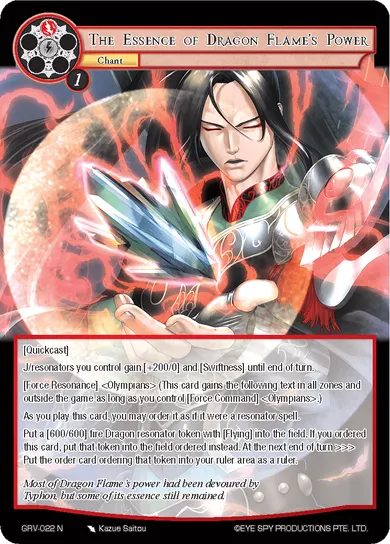 The Essence of Dragon Flame's Power