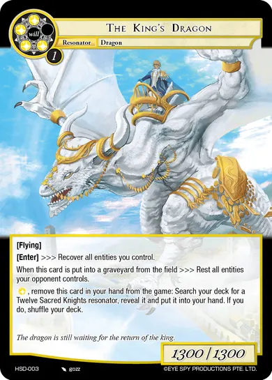 The King's Dragon