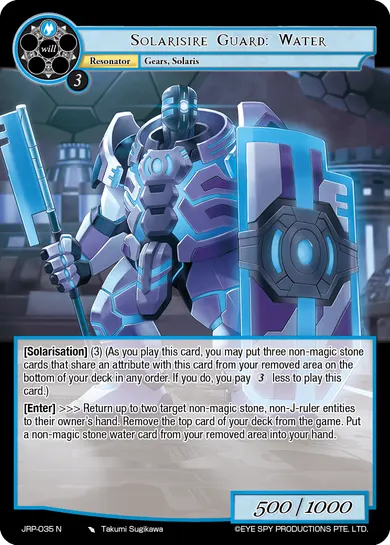 Solarisire Guard: Water