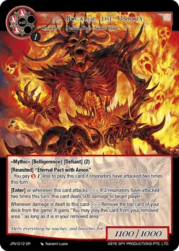 Bogallo, the Unholy