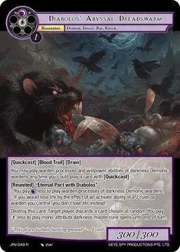 Diabolos' Abyssal Dreadswarm