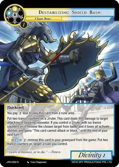Destabilizing Shield Bash