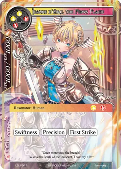 Jeanne d'Arc, the Pious Flame
