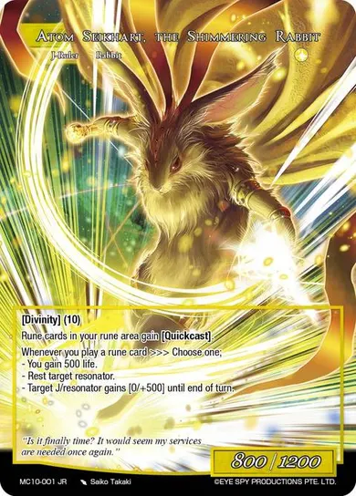 Atom Seikhart, the Shimmering Rabbit