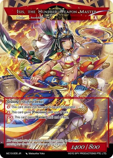 Isis, the Hundred Weapon Master