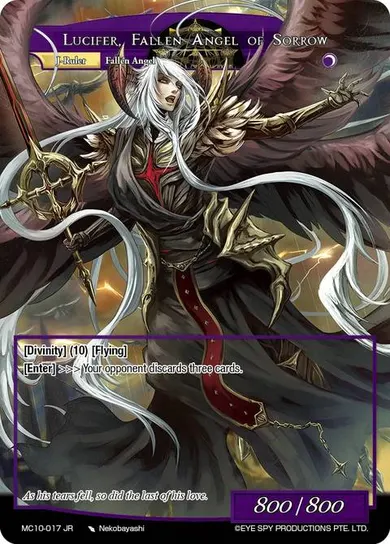 Lucifer, Fallen Angel of Sorrow