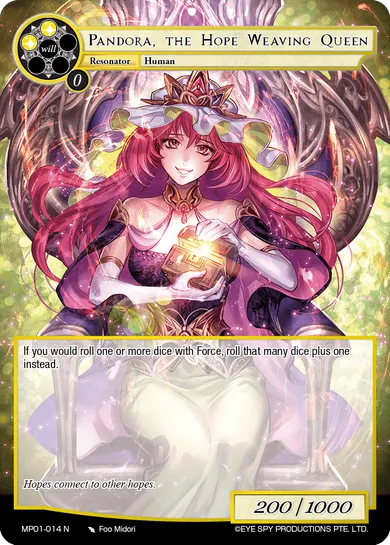 Pandora, the Hope Weaving Queen