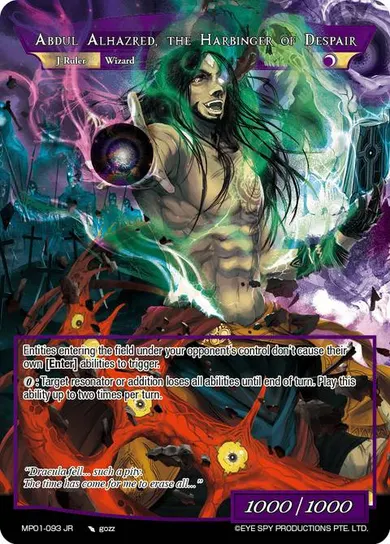 Abdul Alhazred, the Harbinger of Despair