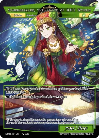 Scheherazade, the Teller of 1001 Stories