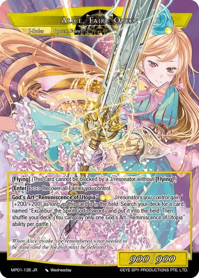 Alice, Fairy Queen