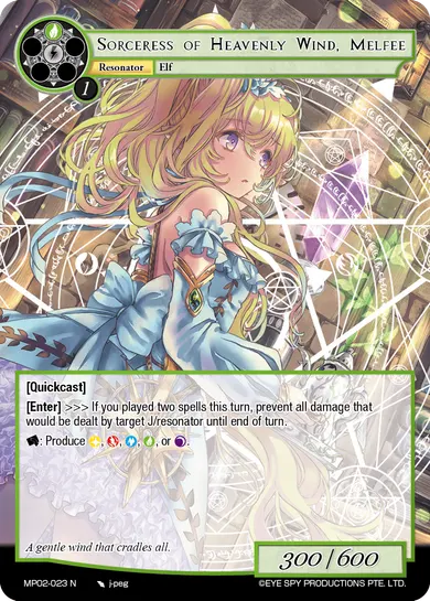 Sorceress of Heavenly Wind, Melfee