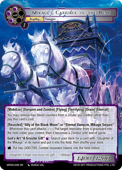 Mikage's Carriage of the Dead