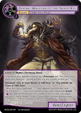 Zkauba, Magician of the Silver Key