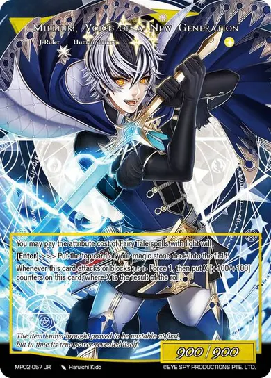 Millium, Voice of a New Generation