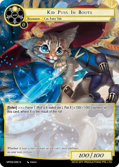 Kid Puss In Boots
