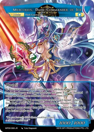 Mercurius, Dark Commander of Ice