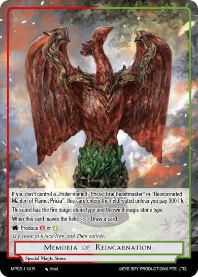 Memoria of Reincarnation